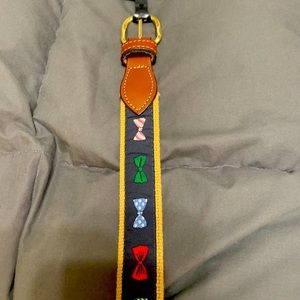 Moonshine vineyard vines nwt bowtie belt 28